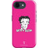 Betty Boop Pink Background iPhone 16e Impact Case