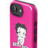 Betty Boop Pink Background iPhone 16e Impact Case