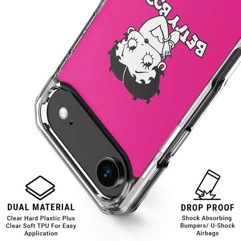 Betty Boop Pink Background iPhone 17 Air MagSafe Case