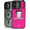 Betty Boop Pink Background iPhone 17 Kickstand Case