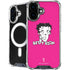 Betty Boop Pink Background iPhone 17 MagSafe Case