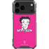 Betty Boop Pink Background iPhone 17 Pro Max Clear Case