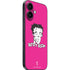 Betty Boop Pink Background iPhone 17 Skin