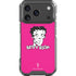 Betty Boop Pink Background iPhone 18 Pro Clear Case