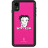 Betty Boop Pink Background iPhone Cases