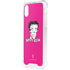 Betty Boop Pink Background iPhone XS Clear Case