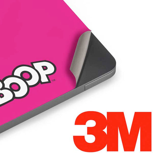 Betty Boop Pink Background Apple MacBook Air Skin
