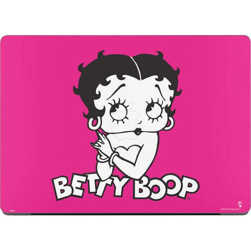 Betty Boop Pink Background Apple MacBook Pro 14-inch Skin