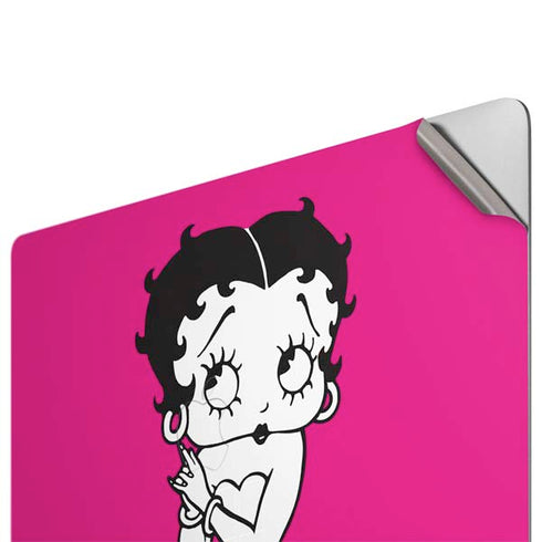 Betty Boop Pink Background Apple MacBook Pro 16-inch Skin