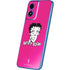 Betty Boop Pink Background Moto G Play 4G (2024) Skin