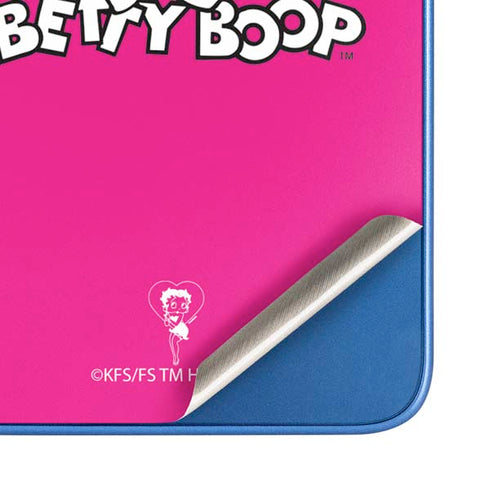 Betty Boop Pink Background Moto G Play 4G (2024) Skin