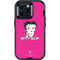 Betty Boop Pink Background Otterbox Defender iPhone Skin