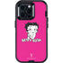 Betty Boop Pink Background Otterbox Defender iPhone Skin