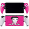 Betty Boop Pink Background PlayStation Portal Remote Player Skin
