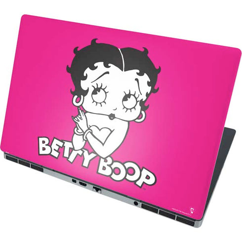 Betty Boop Pink Background Dell Precision Skin