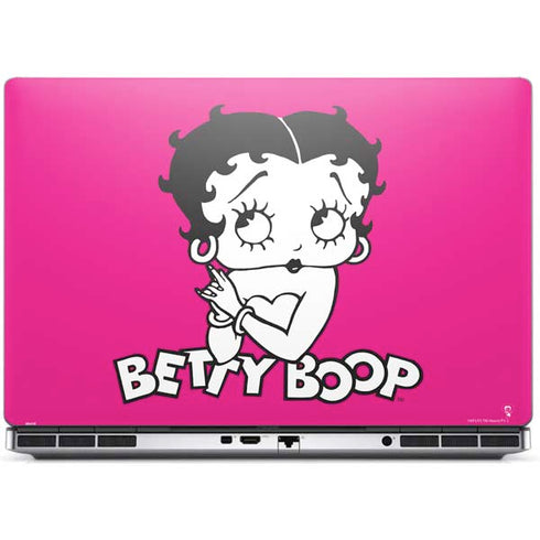 Betty Boop Pink Background Dell Precision Skin