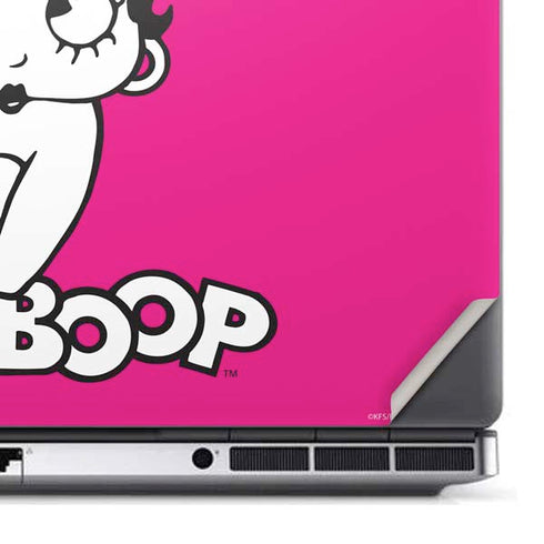 Betty Boop Pink Background Dell Precision Skin