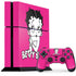 Betty Boop Pink Background PlayStation PS4 Skins
