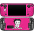 Betty Boop Pink Background Steam Deck Handheld Gaming Computer OLED Skin