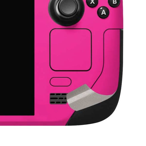 Betty Boop Pink Background Steam Deck Handheld Gaming Computer OLED Skin
