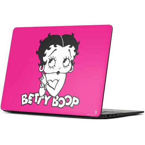 Betty Boop Pink Background Surface Laptop 7 13.8in Skin
