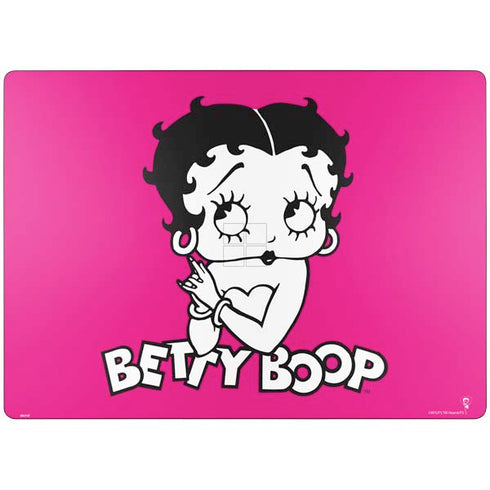Betty Boop Pink Background Surface Laptop 7 15in Skin