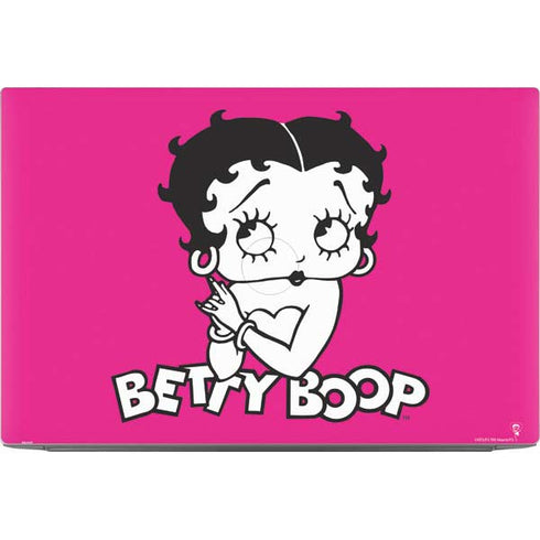 Betty Boop Pink Background Dell XPS Skin