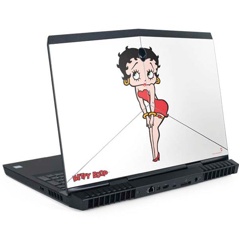 Betty Boop Pose Dell Alienware Skin