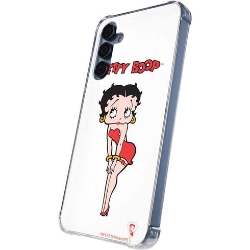 Betty Boop Pose Galaxy A35 5G Clear Case