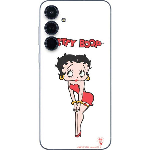 Betty Boop Pose Galaxy A55 5G Skin
