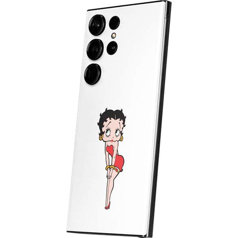 Betty Boop Pose Galaxy Skins