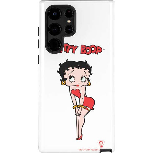 Betty Boop Pose Galaxy Cases