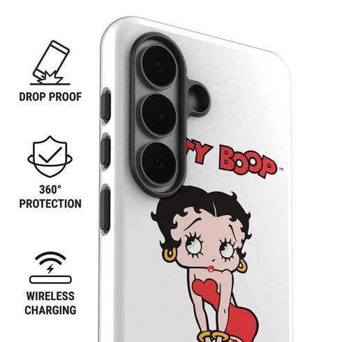 Betty Boop Pose Galaxy S26 Plus Impact Case