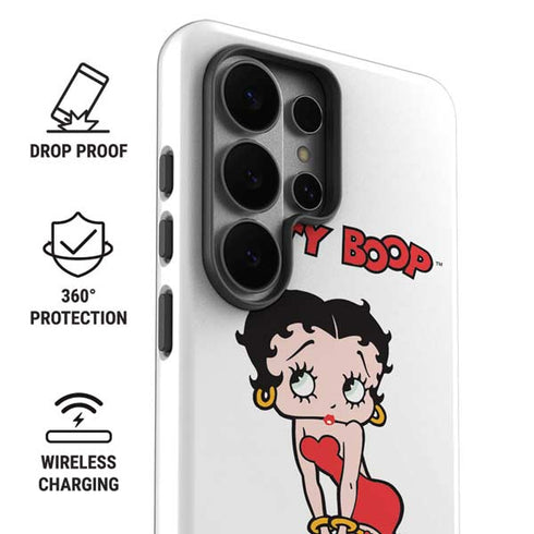 Betty Boop Pose Galaxy S26 Ultra Impact Case
