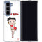 Betty Boop Pose Galaxy Z Fold5 5G Clear Case
