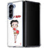 Betty Boop Pose Galaxy Z Fold5 5G Clear Case
