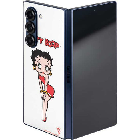 Betty Boop Pose Galaxy Z Fold6 Skin