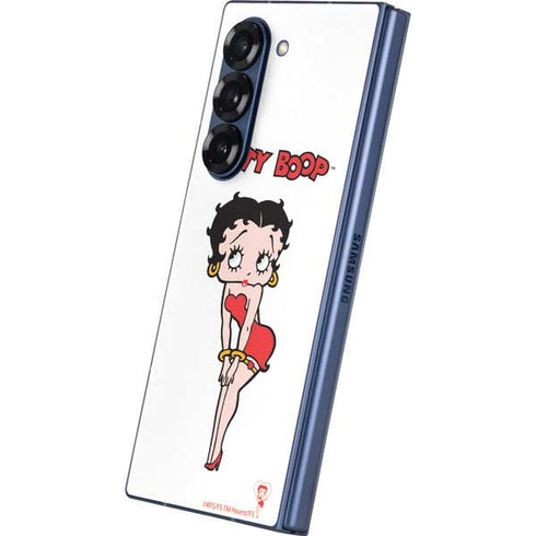 Betty Boop Pose Galaxy Z Fold6 Skin