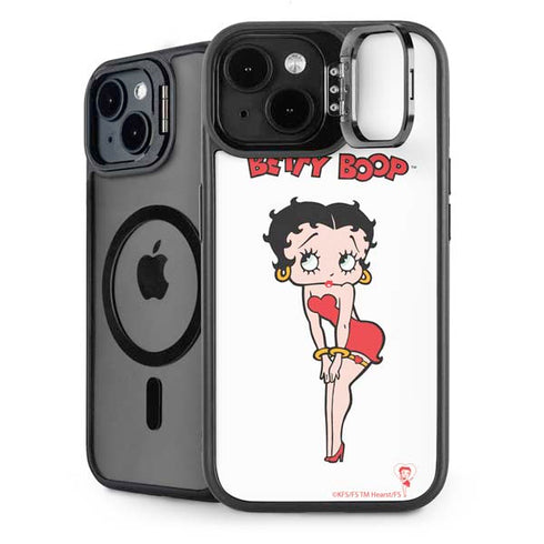 Betty Boop Pose iPhone 15 Plus Kickstand Case