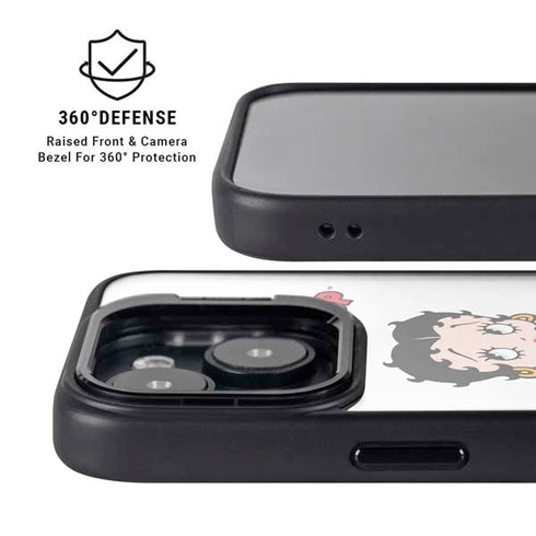 Betty Boop Pose iPhone 15 Plus Kickstand Case