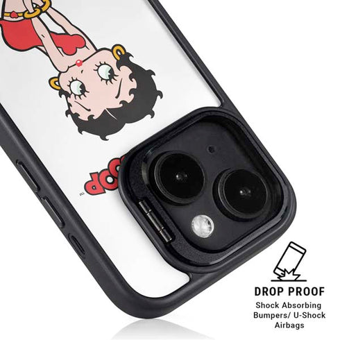 Betty Boop Pose iPhone 15 Plus Kickstand Case