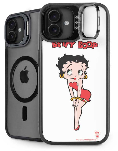 Betty Boop Pose iPhone 16 Plus Kickstand Case