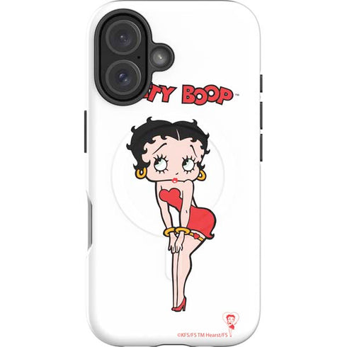Betty Boop Pose iPhone 16 Plus Magsafe Impact Case