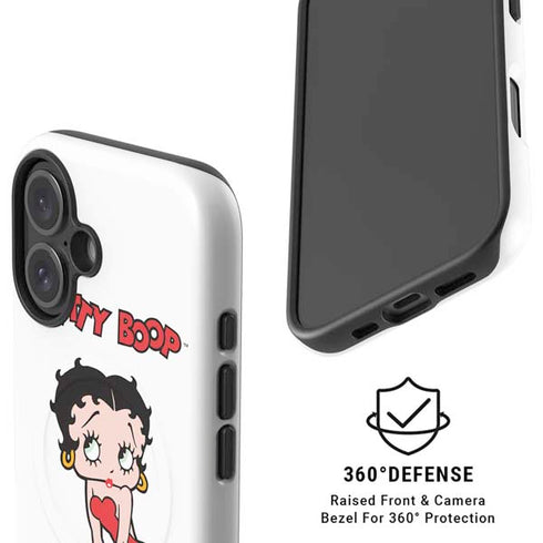 Betty Boop Pose iPhone 16 Plus Magsafe Impact Case