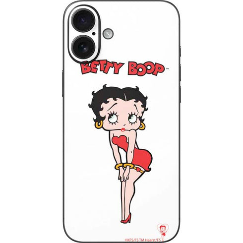 Betty Boop Pose iPhone 16 Plus Skin