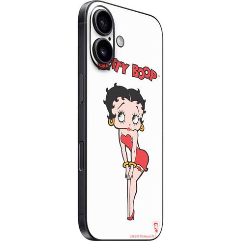 Betty Boop Pose iPhone 16 Plus Skin