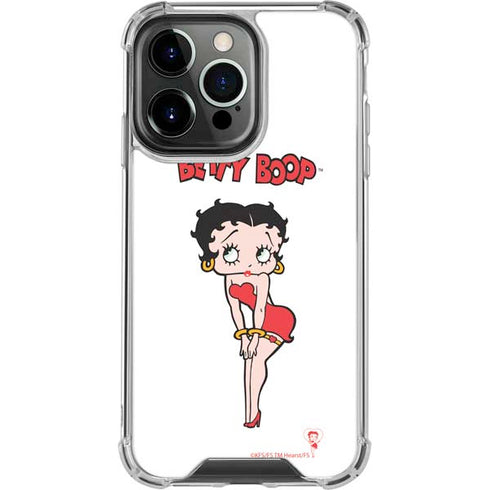 Betty Boop Pose iPhone 16 Pro Clear Case