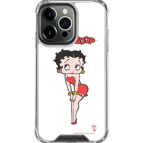 Betty Boop Pose iPhone 16 Pro Max Clear Case