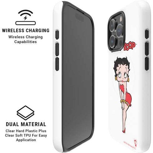 Betty Boop Pose iPhone 16 Pro Max Magsafe Impact Case