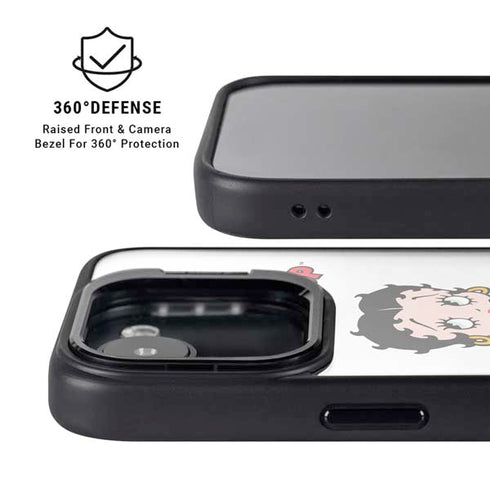 Betty Boop Pose iPhone 16e Kickstand Case